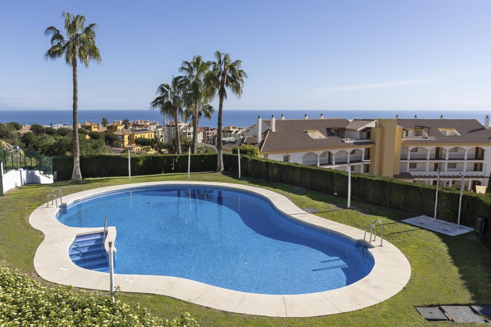 Peaceful Studio With Amazing Sea Views And Free Parking Benalmadena Ngoại thất bức ảnh
